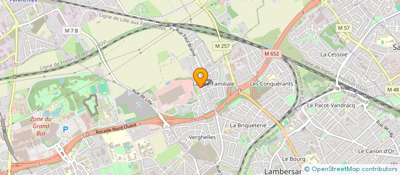 localisation de l'entreprise MONSIEUR ANTOINE WOELFFLE  LOMPRET