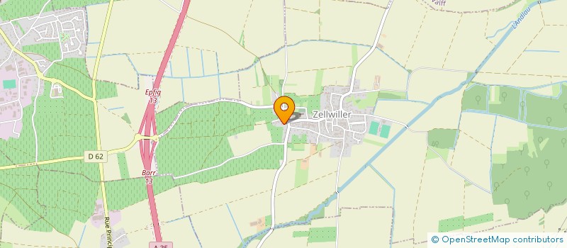 localisation de l'entreprise MONSIEUR ANTOINE WOHLGEMUTH  ZELLWILLER