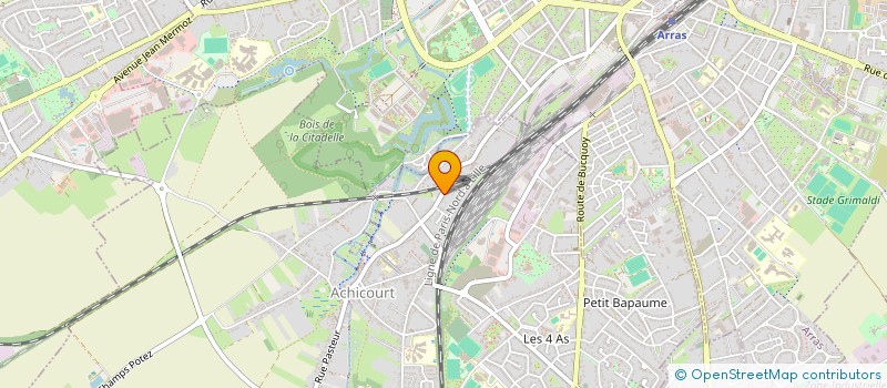 localisation de l'entreprise MONSIEUR ANTOINE WOJCIECHOWSKI  ACHICOURT