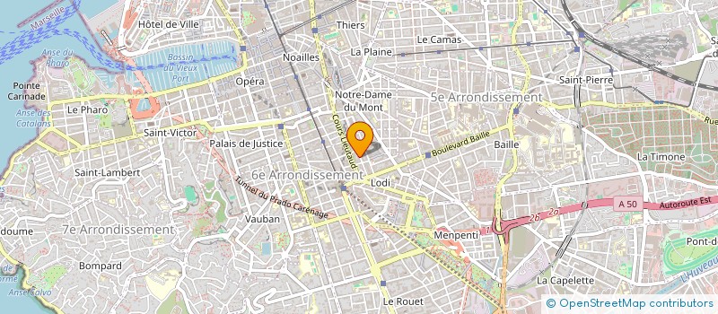 localisation de l'entreprise MONSIEUR ANTOINE ZAITANE à MARSEILLE