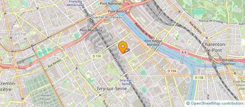 localisation de l'entreprise MONSIEUR ANTOINE ZAMORD  IVRY-SUR-SEINE