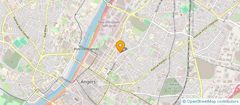 localisation de l'entreprise MONSIEUR ANTOINE ZANOTTI à ANGERS