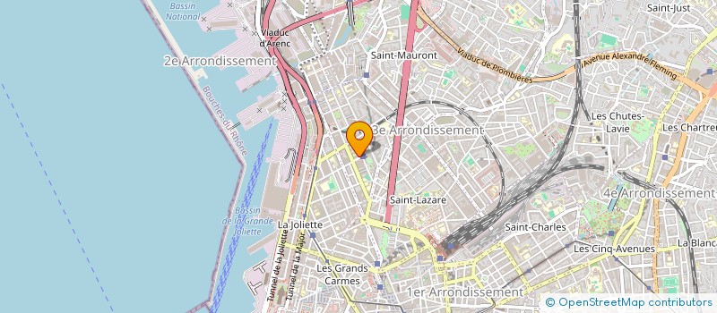 localisation de l'entreprise MONSIEUR ANTOINE ZATTARA à MARSEILLE