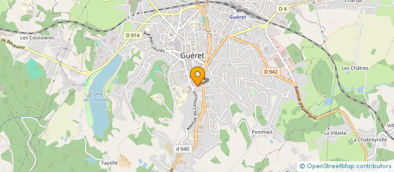 localisation de l'entreprise MONSIEUR ANTOINE ZEPPA à GUERET