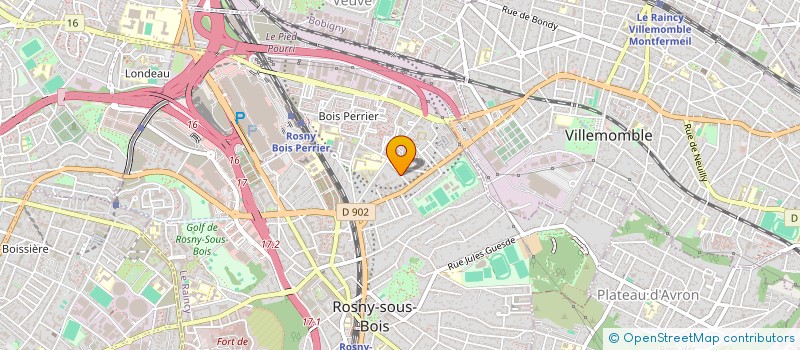 localisation de l'entreprise MONSIEUR ANTOINE ZEREIK à ROSNY-SOUS-BOIS