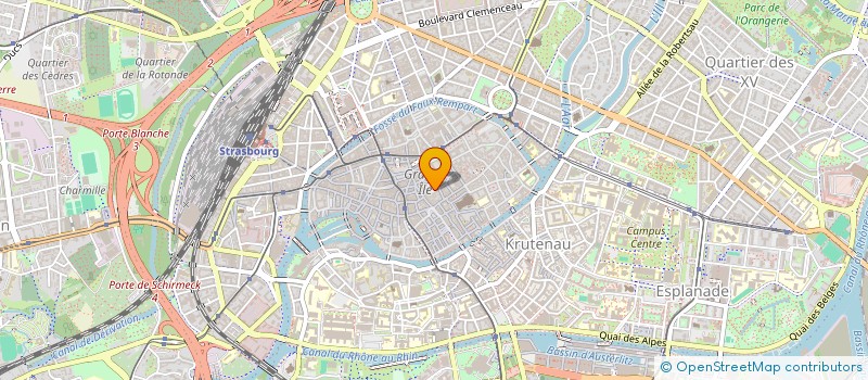 localisation de l'entreprise MONSIEUR ANTOINE ZIEGLER  STRASBOURG