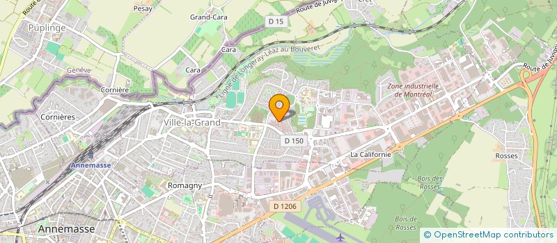 localisation de l'entreprise MONSIEUR ANTOINE ZOLLER  VILLE-LA-GRAND