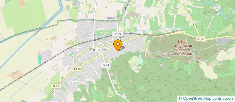 localisation de l'entreprise MONSIEUR ANTOINE ZUCCHELLI  FONTVIEILLE