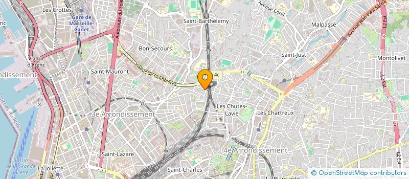 localisation de l'entreprise MONSIEUR ANTOISSE MOHAMED  MARSEILLE