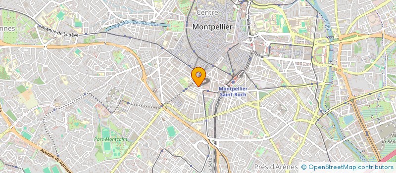 localisation de l'entreprise MONSIEUR ANTON BAUN  MONTPELLIER