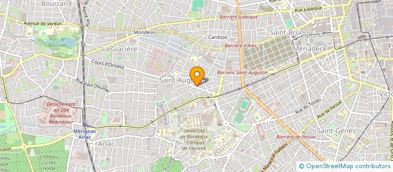 localisation de l'entreprise MONSIEUR ANTON CEBOTARI  BORDEAUX