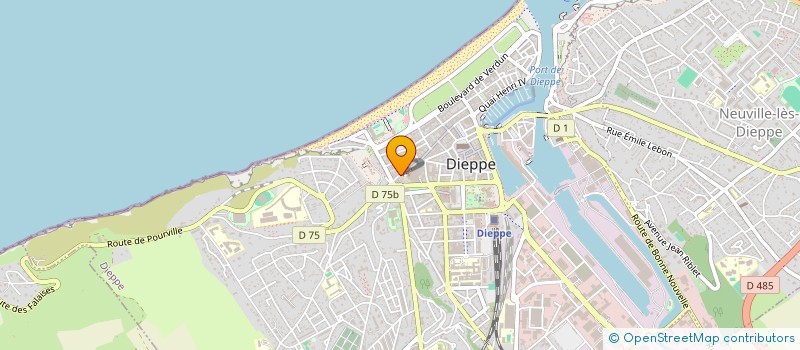 localisation de l'entreprise MONSIEUR ANTON CHARAOUI à DIEPPE