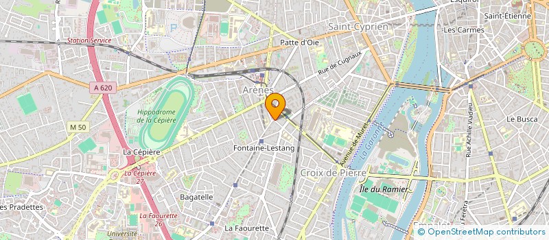 localisation de l'entreprise MONSIEUR ANTON COUOT à TOULOUSE