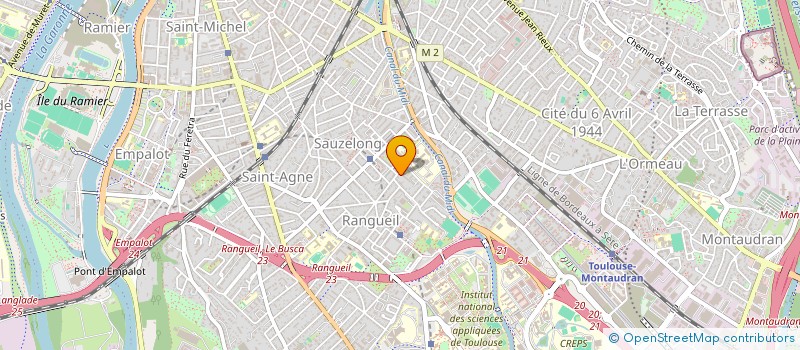localisation de l'entreprise MONSIEUR ANTON DAR NAUD à TOULOUSE