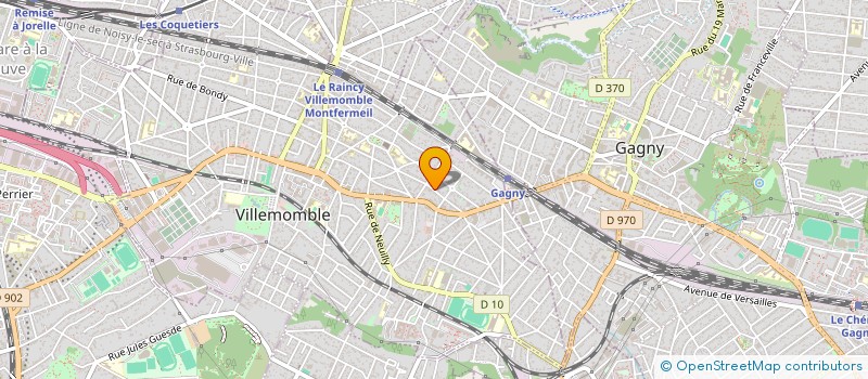 localisation de l'entreprise MONSIEUR ANTON DEMORA  VILLEMOMBLE