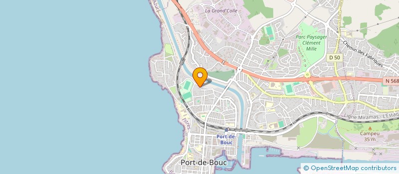 localisation de l'entreprise MONSIEUR ANTON FERNANDEZ  PORT-DE-BOUC