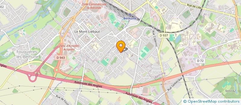 localisation de l'entreprise MONSIEUR ANTON KORIAKOV  VERQUIN