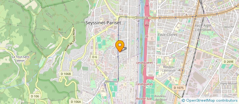 localisation de l'entreprise MONSIEUR ANTON KOURINNY à SEYSSINET-PARISET