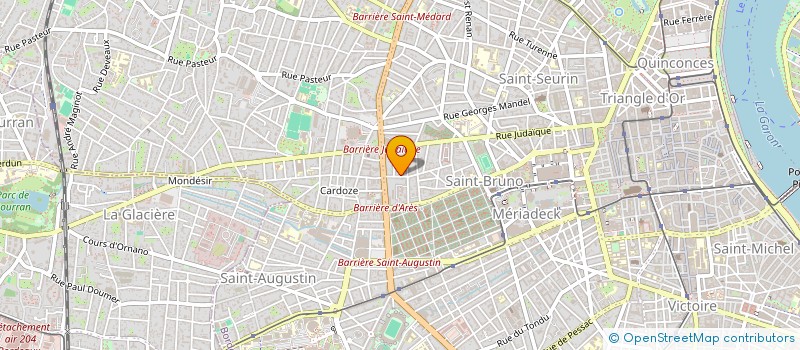 localisation de l'entreprise MONSIEUR ANTON MAHLER  BORDEAUX