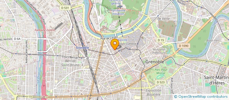 localisation de l'entreprise MONSIEUR ANTON POPOV à GRENOBLE