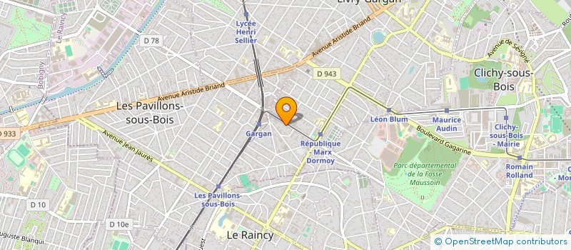 localisation de l'entreprise MONSIEUR ANTON SAVIN  LIVRY-GARGAN