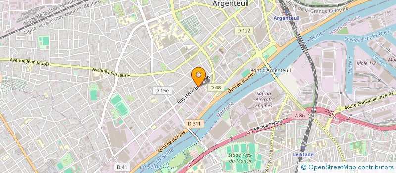 localisation de l'entreprise MONSIEUR ANTON SERVIDA  ARGENTEUIL