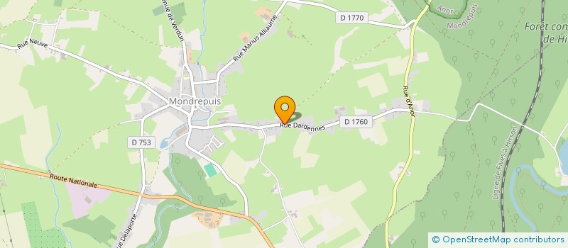 localisation de l'entreprise MONSIEUR ANTON SOUMILLON à MONDREPUIS
