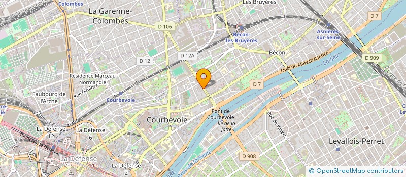 localisation de l'entreprise MONSIEUR ANTON STANCULESCU DINULESCU à COURBEVOIE