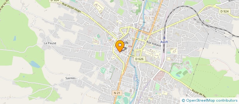 localisation de l'entreprise MONSIEUR ANTON STILLER  AUCH