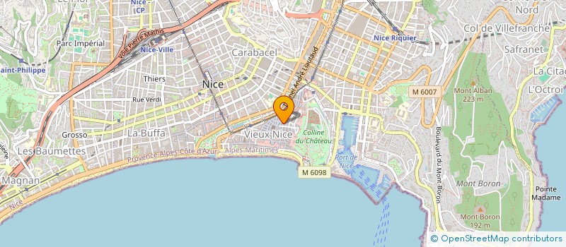 localisation de l'entreprise MONSIEUR ANTON TURCAN à NICE