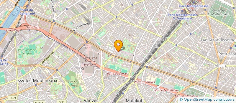 localisation de l'entreprise MONSIEUR ANTON VALENTIEN JOY BENIZI  PARIS