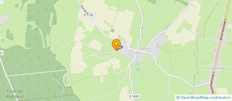 localisation de l'entreprise MONSIEUR ANTON VAN DEN ENGH  LERZY