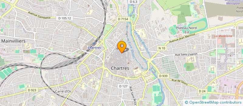 localisation de l'entreprise MONSIEUR ANTON VANDENBOGAERDE à CHARTRES