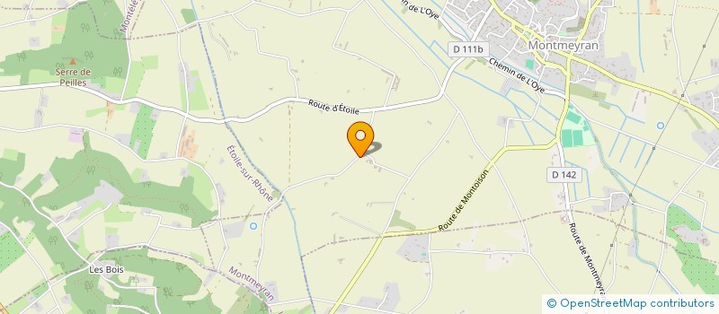 localisation de l'entreprise MONSIEUR ANTONE POMPEE  MONTMEYRAN