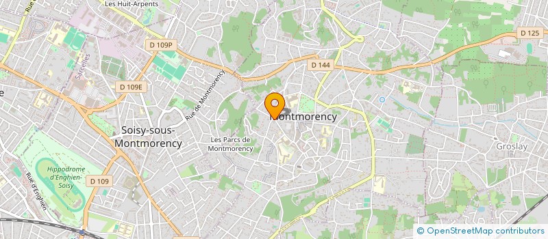 localisation de l'entreprise MONSIEUR ANTONE RAFFALLI  MONTMORENCY