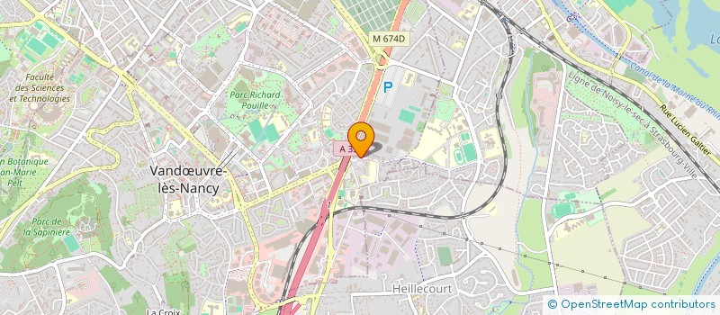 localisation de l'entreprise MONSIEUR ANTONI BECKER  VANDUVRE-LES-NANCY