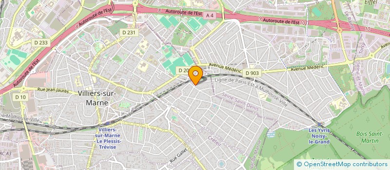 localisation de l'entreprise MONSIEUR ANTONI FERRAZ à VILLIERS-SUR-MARNE