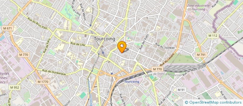 localisation de l'entreprise MONSIEUR ANTONI FILIPIAK  TOURCOING