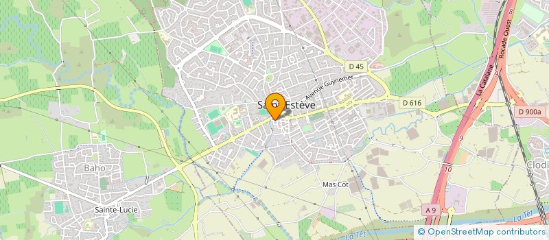 localisation de l'entreprise MONSIEUR ANTONI JIMENEZ  SAINT-ESTEVE