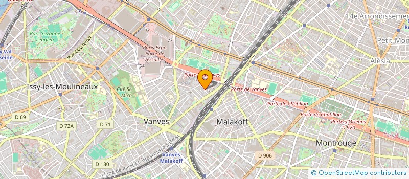 localisation de l'entreprise MONSIEUR ANTONI LARIVE  VANVES