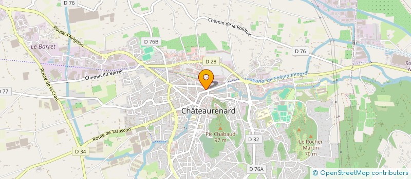 localisation de l'entreprise MONSIEUR ANTONI MARZEWSKI  CHATEAURENARD