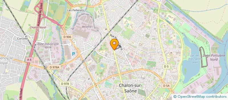 localisation de l'entreprise MONSIEUR ANTONI PETRO à CHALON-SUR-SAONE