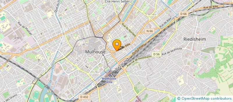 localisation de l'entreprise MONSIEUR ANTONI PULEDDA  MULHOUSE