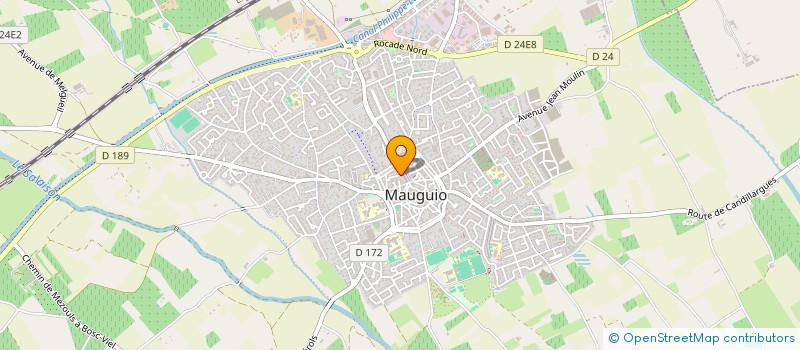 localisation de l'entreprise MONSIEUR ANTONI ROSSETTO à MAUGUIO