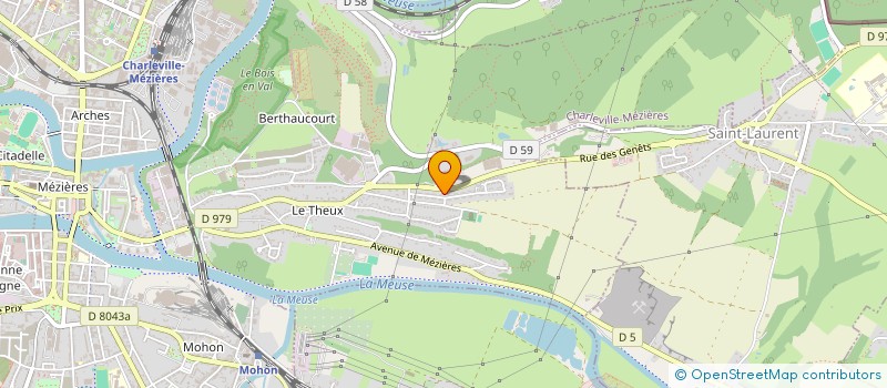 localisation de l'entreprise MONSIEUR ANTONI ZHURINA  CHARLEVILLE-MEZIERES