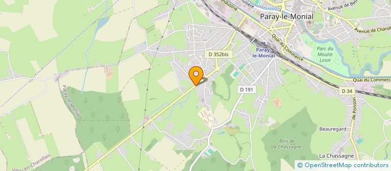 localisation de l'entreprise MONSIEUR ANTONIA ANTUNES  PARAY-LE-MONIAL