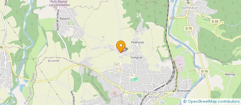 localisation de l'entreprise MONSIEUR ANTONIE BRUNA-ROSSO  BANSAT