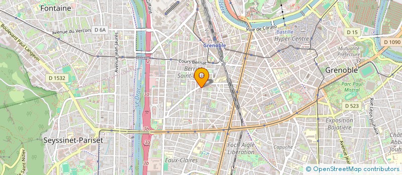 localisation de l'entreprise MONSIEUR ANTONIN ALBERT à GRENOBLE