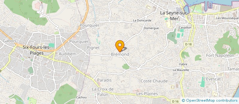 localisation de l'entreprise MONSIEUR ANTONIN ARANEO à LA SEYNE-SUR-MER