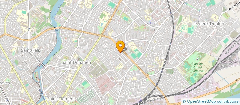 localisation de l'entreprise MONSIEUR ANTONIN AUDEBEAU à NANTES